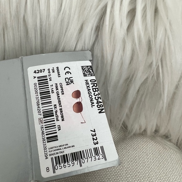 💖RayBan Hexagon in Pink Copper - Picture 2 of 6